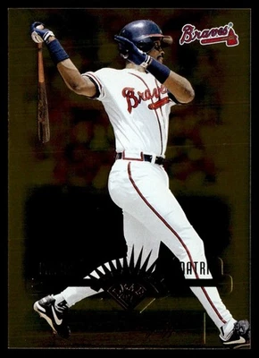 1997 Leaf Fractal Matrix Fred McGriff #97 T - Image 1 of 2
