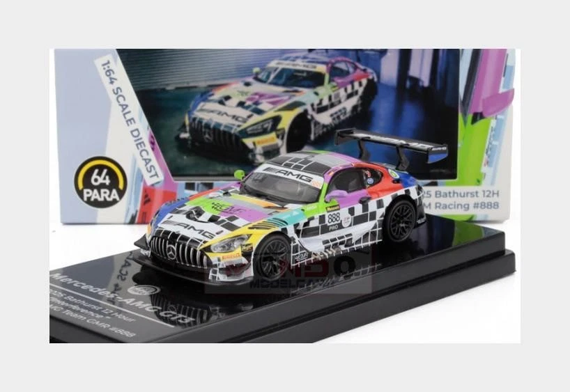 1:64 PARAGON Mercedes Benz Amg Gt3 #888 Bathurst 2025 Engel Grenier PA-56361 - Immagine 1 di 2
