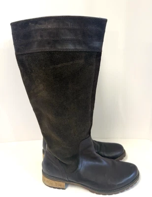 Timberland колена сапоги женщин 7 Вт Вефиль высоты высокий стороны молнии езды коричневый - Изображение 1 из 4