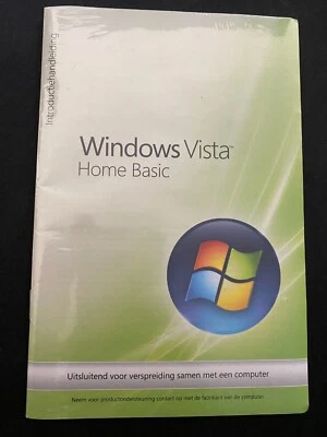 Windows Vista Home Basic NL/DUTCH ORIGINAL | SEALED - Image 1 of 2