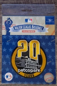 PetcoPark 20 years patch San Diego Padres Petco Park 20th Patch - Picture 1 of 1