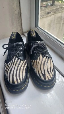 Dr  Martens Ramsey Zebra Creepers UK Size 7 EU 41 US 8 M - Image 1 of 4