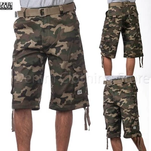 1 NEW PRO CLUB HEAVYWEIGHT THICK TWILL CARGO SHORTS PANTS ANY COLOR SIZE 30 - 54 - Picture 1 of 13