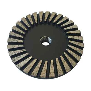 Stone Polishing Wheel for Granite Concrete Marble #40/50 Grit 4" Diameter - Picture 1 of 2