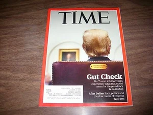 TIME MAGAZINE JULY 25, 2016 - Picture 1 of 1