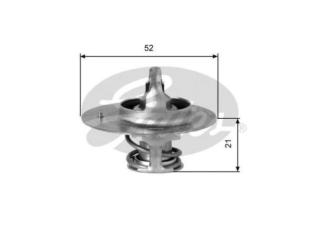 Gates Thermostat For Proton Jumbuck 02-18 1.5 Ute Petrol TH03282G2 - image 1 of 1