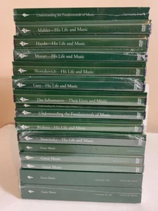 The Great Courses: 11 BRAND NEW Sealed DVDs & 13 Guidebooks. Mozart Haydn Brahm - Imagen 1 de 13