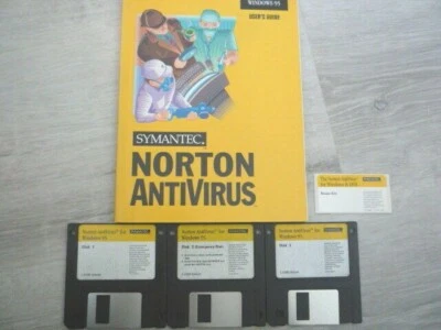 Vintage Symantec Norton Anti Virus for Windows 95 - Image 1 of 3