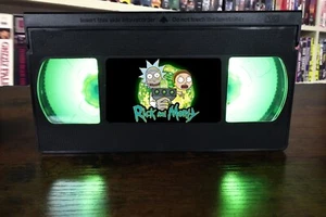 Rick and Morty VHS Lamp + Remote - Picture 1 of 2
