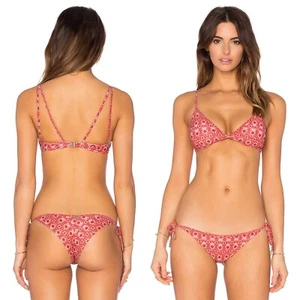 SOFIA by ViX NALA PARTE INFERIOR DE BIKINI LATERAL CORBATA DESCARADA (M) NUEVA CON ETIQUETAS - Imagen 1 de 11