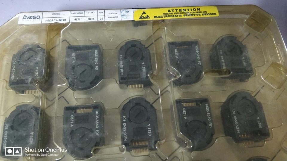 CODIFICADOR ÓPTICO HEDS-5540#F01 AVAGO X 1 PC Foto 1 de 4