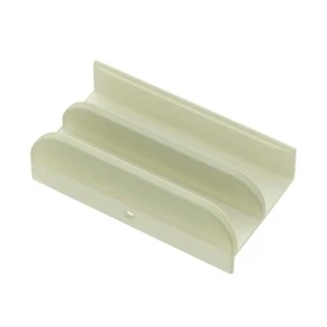 Sliding Shower Door Bottom Guide M 6219 Glass Shower Door Track Compatible - Picture 1 of 7