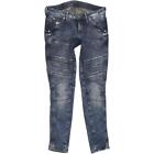 G-Star 5620 Custom Women Blue Tapered Slim Stretch Jeans W24 L29 (57313)