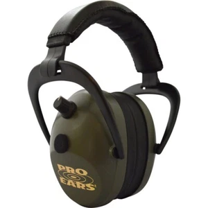 Pro Ears Gold II 26 NRR 26 -Electronic Hearing Protector Ear Muffs,Green-PEG2SMG - Picture 1 of 1