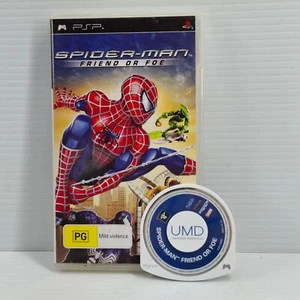 SPIDER MAN FRIEND OR FOE PSP Game Complete No Manual PAL Sony Marvel RARE TESTED - Bild 1 von 2