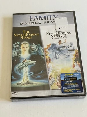 The NeverEnding Story 1 &2 DVD Double Feature New Sealed The Next Chapter New - Image 1 of 3
