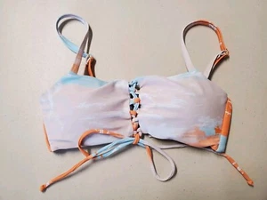 Phax Swimwear Bandeau Top Bikini Top Only NWT Size XS Removable Pads Adjustable  - Picture 1 of 10