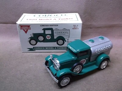 #2002 LIBERTY CLASSICS 1/25 1929 FORD MODELO A CONOCO CAMIÓN CISTERNA BANCO DE MONEDAS Foto 1 de 4
