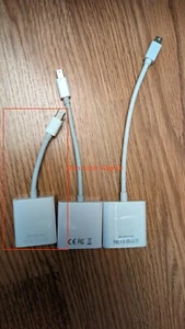 Used Apple Mini DisplayPort (Thunderbolt 2) to VGA + 2 generic brands! - Picture 1 of 4