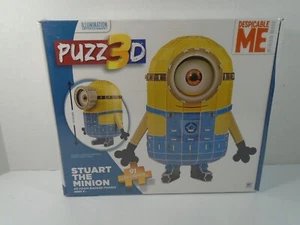 2014 Milton Bradley -- Puzzle 3D -- Despicable Me Stuart der Minion Puzzle (NEU) - Bild 1 von 6
