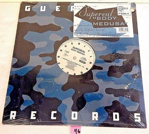 #46 Lot Supereal, Body Medusa, 3 mixes LP SEALED 12" single 1991 Guerilla Record - Picture 1 of 2