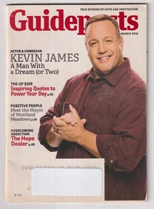 Guideposts March 2018 Kevin James A Man With A Dream, The Hope Dealer, Positive - Picture 1 of 1