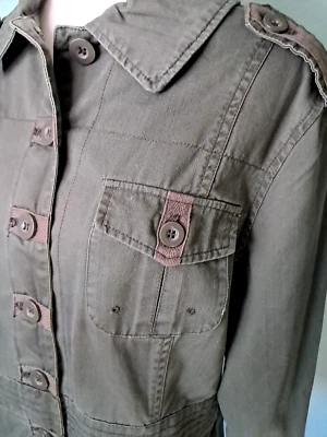 Chaqueta Large Route 66 VERDE OLIVA Foto 1 de 4