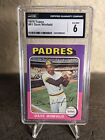 1975 Topps #61 Dave Winfield San Diego Padres CGC Graded 6 EX/NM 