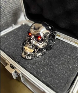 Pre-orden Terminator T2 T800 ENDOSKELETON Escala 1/4 Figura Calavera Modelo Ojos LED - Imagen 1 de 11
