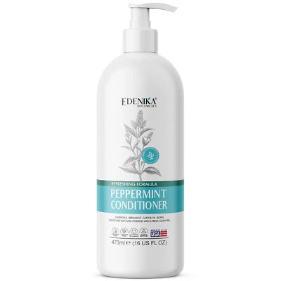 Edenika Peppermint Conditioner, Refreshing & Hydrating Hair Care--FREE SHIPPING! - Image 1 of 3