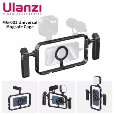 ULANZI MG-001 Phone Cage Grip Stabilizer, Handheld Filmmaking Vlogging Phone Rig - Image 1 of 4