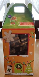 Wilton Share Sweets Christmas Cookie Cutters Set of 7 - Picture 1 of 3