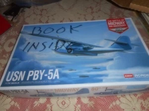 ACADEMY 12573, 1/72 USN PBY-5A PLASTIC MODEL KIT, AS IS - Picture 1 of 11