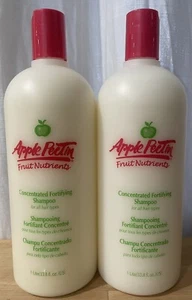 2X Zotos Apple Pectin Concentrated Fortifying Shampoo For All Hair Types 33.8 oz
