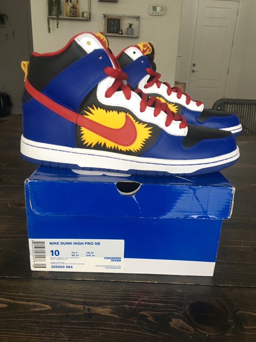 Nike Dunk Pro SB High Comic for Sale | Authenticity Guaranteed | eBay