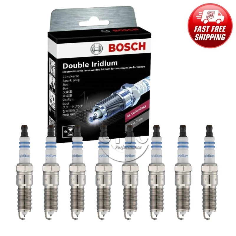 Bujía Doble Iridio BOSCH Original 8 Piezas para 300/Cargador Magnum/Comandante Foto 1 de 4