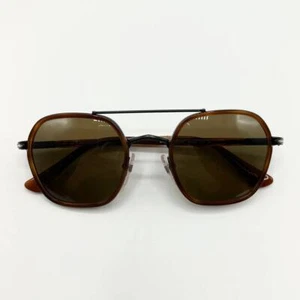 Persol 2480-S 1091/57 Havana Black w/ Brown Polarized Lens Sunglasses 50-22-145 - Picture 1 of 6