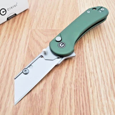 Универсальный складной нож Civivi Elementum 2,26 дюйма 6Cr со стальным лезвием и алюминиевой ручкой - Изображение 1 из 4