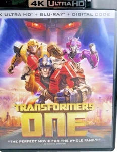 Transformers One 4k. No Digital. No Bluray. No Slipcover - Picture 1 of 1