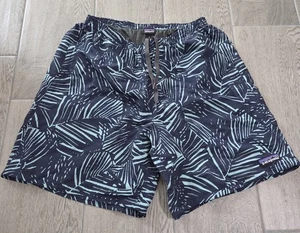 Bañador Patagonia Baggies Rain Helecho Reverso Dama Azul Para Hombre Pequeño - Imagen 1 de 4