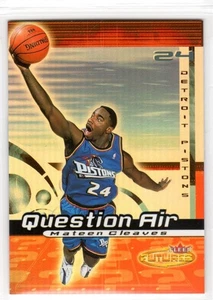 2000-01 Fleer Futures - Question Air #15 Mateen Cleaves - Picture 1 of 2