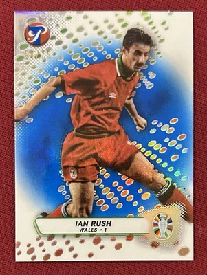 2023 Topps Pristine Road To Euro 2024 IAN RUSH Blue Refractor /75 WALES - Image 1 of 2