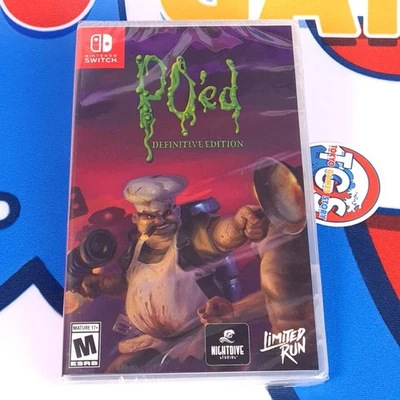 PO'ed: Definitive Edition Switch US New [Multi-Languages/Aliens FPS] - Image 1 of 4