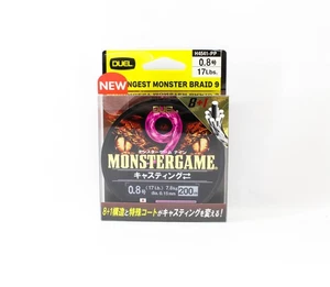 Yo Zuri Duel P.E Line Monster Game X9 Pink Purple 200m P.E 0.8 (0547) - Picture 1 of 6