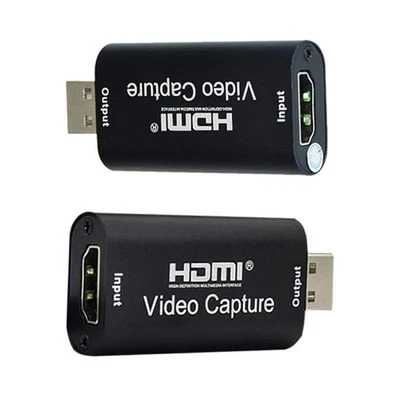 2/1X Video Capture Card HDMI To USB HD 1080P Recorder For Game/Live Streaming ↔ - Image 1 of 4