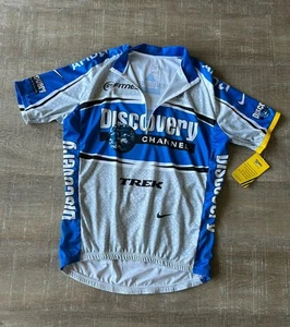 nwt 2005 Nike Discovery Channel Lance Armstrong Team Cycling Biking Bike Jersey - Picture 1 of 12