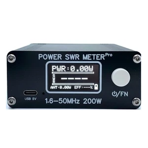 1,6-50 MHz 0,5 W-200 W -Kurzwellen-Leistungs-SWR-MessgeräT Pro PWR SWR-Mes7940 - Zdjęcie 1 z 7