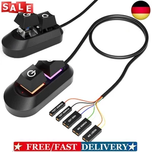 2M Desktop-Computer-Netzschalter mechanischer Schlüssel-Neustartschalter für PC- - Afbeelding 1 van 18