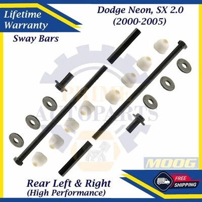 Barras estabilizadoras traseras MOOG OEM para Dodge Neon SX 2.0 2000-2005 garantía de por vida Foto 1 de 4