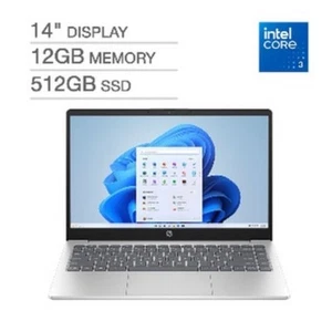 HP 14-EP1063CL 14” FHD Laptop Intel Core i3-100U 12GB 512GB SSD Backlit Keyboard - Picture 1 of 3